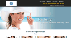 Desktop Screenshot of cangelosidental.com